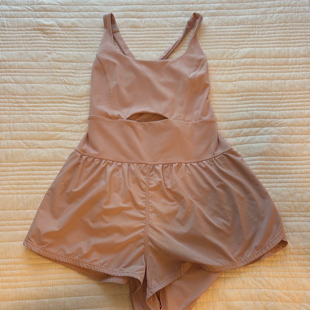 Free People Movement Righteous Runsie Pink size S